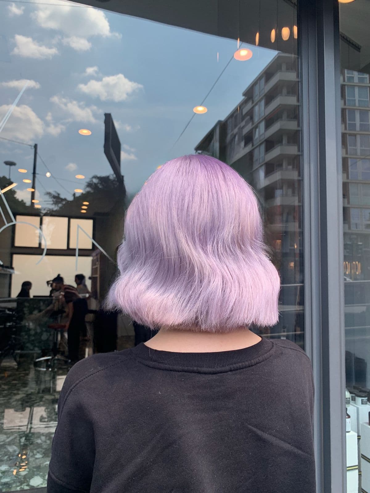 Caschetto lavanda — Mave Milano